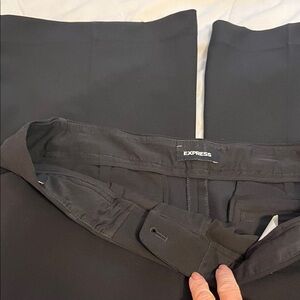 Express Women’s Black flare leg Dress Pants 16